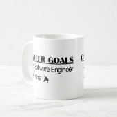 Mug Buts de carrière de Ninja - Software Engineer (Devant gauche)