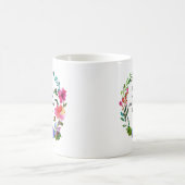 Mug Buts Motivation inspirationnelle Dit Floral (Centre)