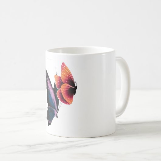 Mug butterflies (Devant droit)