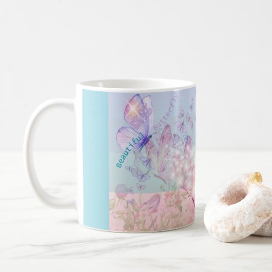 Mug Butterfly (Avec donut)