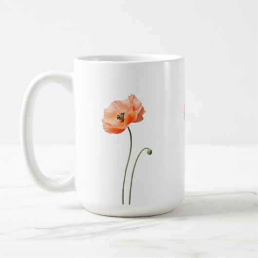 Mug butterfly art, fragile freedom, emotional artwork, (Gauche)