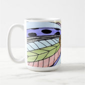 Mug Butterfly Flower Blank (Gauche)
