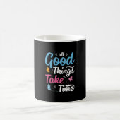 Mug Butterfly Gift | All Good Things Take Time (Centre)