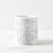 Mug Butterfly Lilies 25e anniversaire Mariage d'argent (Centre)