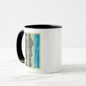 Mug Buttes Sutter et vergers en fleurs (Devant gauche)