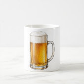 Mug Buveur de bière froide mousseuse (Centre)