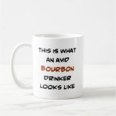Mug buveur de bourbon, avide (Gauche)