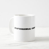 Mug buveur de café de .professional (Devant gauche)