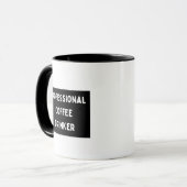 Mug Buveur de Café Professionnel (Devant gauche)