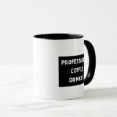 Mug Buveur de Café Professionnel (Devant droit)