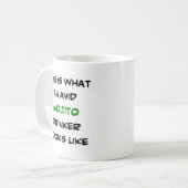 Mug buveur de mojito, avide (Devant gauche)
