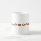 Mug Buveur drôle de café (Centre)
