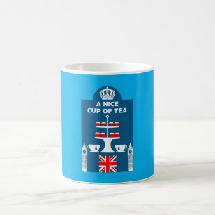Mug Buveurs de thé britanniques classiques