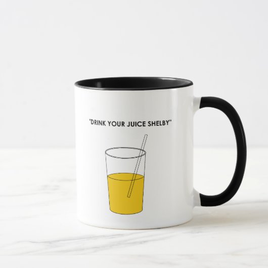 Mug Buvez de votre jus Shelby (Droite)