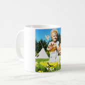 Mug Buvez de votre lait d'amande et pensez aux prés (Devant gauche)