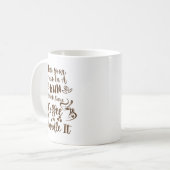 Mug Buvez du café et prenez-le à la rigolade (Devant gauche)