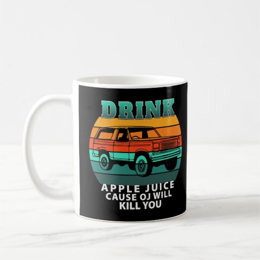 Mug Buvez Du Jus De Pomme Parce Que Le Jo Vous Tuera V (Gauche)