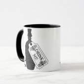 Mug Buvez-moi bouteille (Devant gauche)