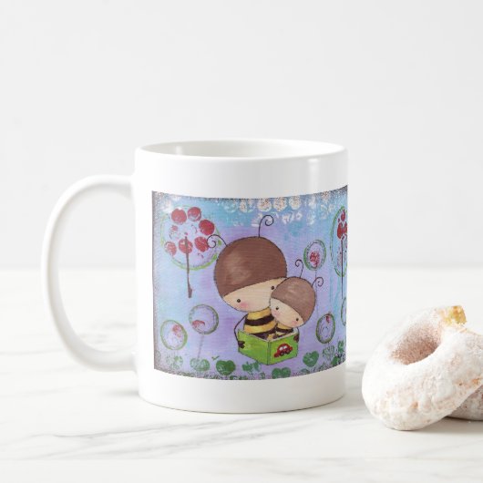 Mug Buz-buz & Beez-beez (Avec donut)