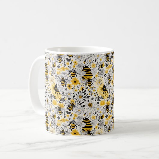 Mug Buzz : Daisy et Bee Delight (Devant gauche)