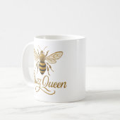 Mug Buzz Queen Gold Parties scintillant Bee (Devant gauche)