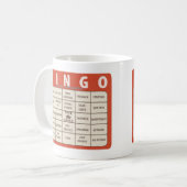 Mug Buzzwords Bingo Nouveauté (Devant gauche)