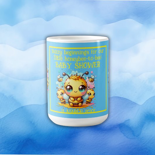 Mug Buzzy débutants Baby shower abeille-à-abeille |