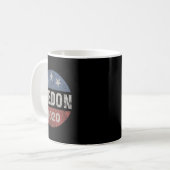 Mug Bye Don 2020 Byedon Button Drôle Joe Biden Anti (Devant gauche)