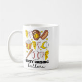 Mug Byllers D'Élevage Occupé Bysebyll Et Softbyll Mom (Gauche)