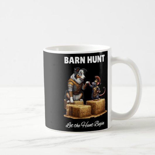 Mug Byrn Hunt Lover - Rat guerrier Bleu Merle Tri Bord (Droite)