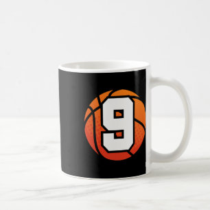 Mug Bysketbyll Anniversaire Numéro 9 Pour Neuf Anniver