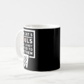 Mug Bysketbyll Player 5 Fouls - Fun Bysketbyll (Devant gauche)