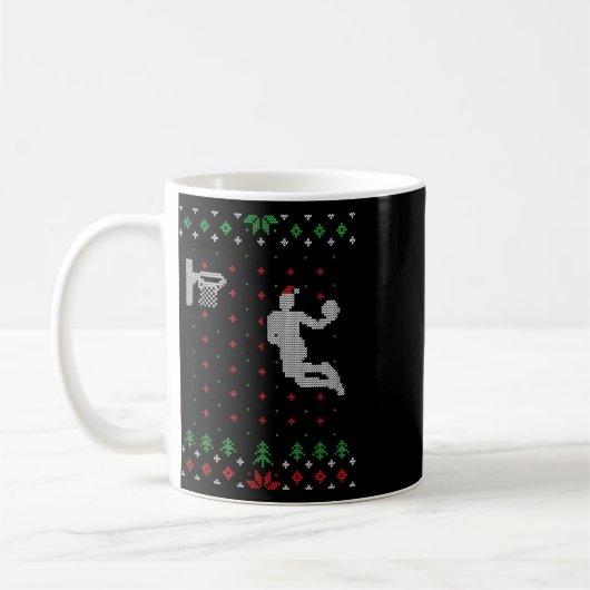 Mug Bysketbyll Vileux Noël Noël Noël Noël Fun Père Noë (Gauche)