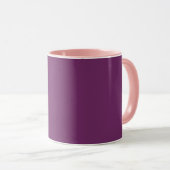 Mug Byzance (couleur solide) (Devant droit)