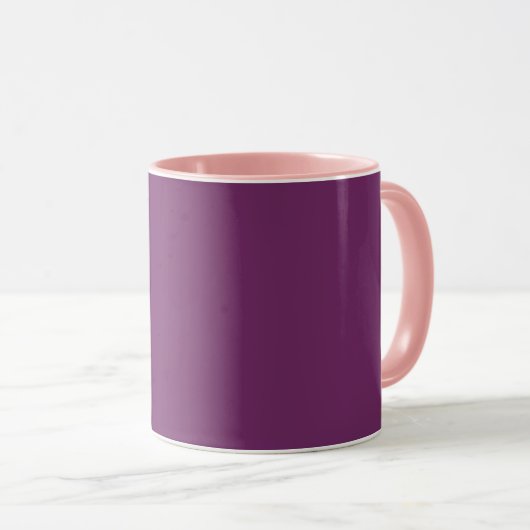 Mug Byzance (couleur solide) (Devant droit)