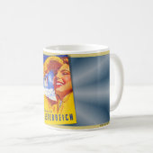 Mug c1950 AFFICHE DE VOYAGE EN AUTRICHE MCM  (Devant droit)