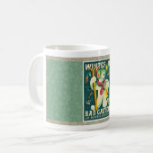 Mug c1950 AUSTRIA / BAD GASTEIN TRAVEL POSTER MCM  (Devant gauche)