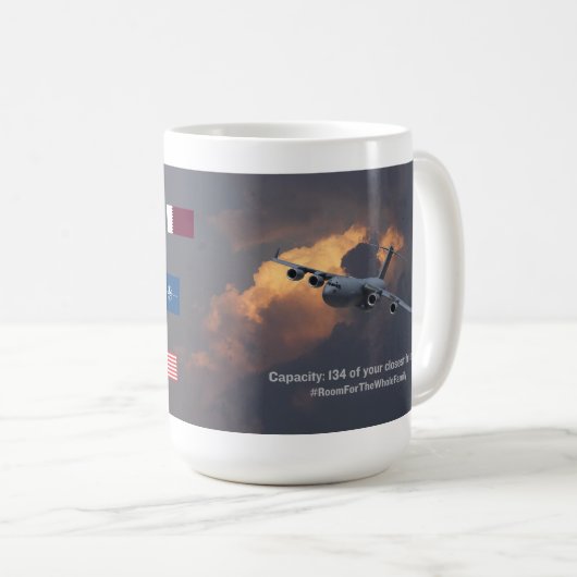 Mug C-17 Globemaster III (Devant droit)