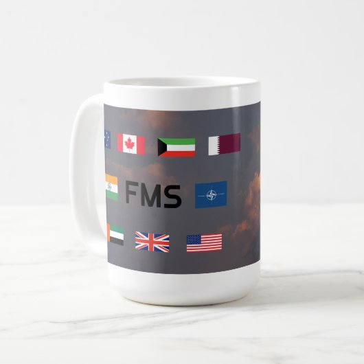 Mug C-17 Globemaster III (Devant gauche)
