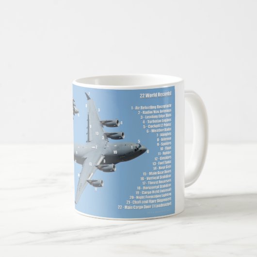 MUG C-17 GLOBEMASTER III (Devant droit)