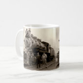 Mug C. 1905 train de chemin de fer (Devant gauche)