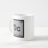 Mug C.C - Tableau périodique de chimie de (Devant gauche)