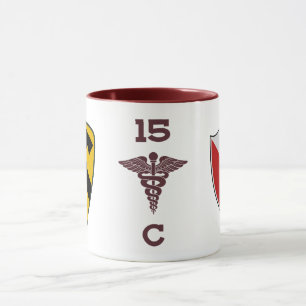 Mug C Co 15e BSB “Gamblers” 1re division de cavalerie