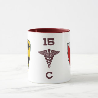 Mug C Co 15e BSB “Gamblers” 1re division de cavalerie