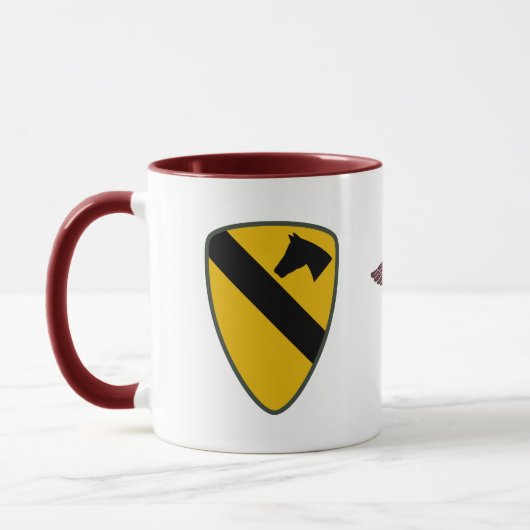 Mug C Co 15th BSB “Gamblers” 1st Cavalry Division (Gauche)