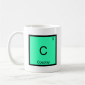 Mug C - Cosplay Chimie Élément Symbole Costume Tee (Gauche)