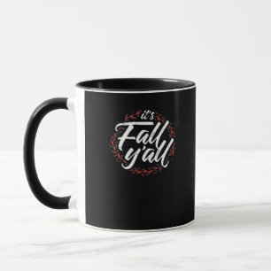 Mug C’est automne Y’all Automne Design Créatif Décontr
