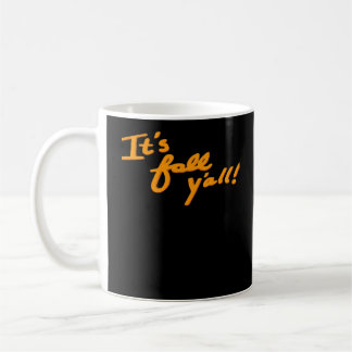 Mug C’est l’automne Y’all Style esthétique simple