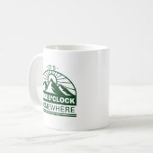 Mug C’est la randonnée O’Clock quelque part (Devant gauche)