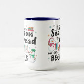 Mug C’est la saison pour lire plus de livres (Centre)